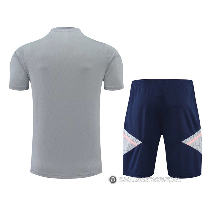 Chandal del Arsenal Manga Corta 22-23 Gris - Pantalon Corto